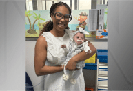 “Saímos desse furacão”, diz mãe de bebê que nasceu com 440g e recebeu alta após 220 dias