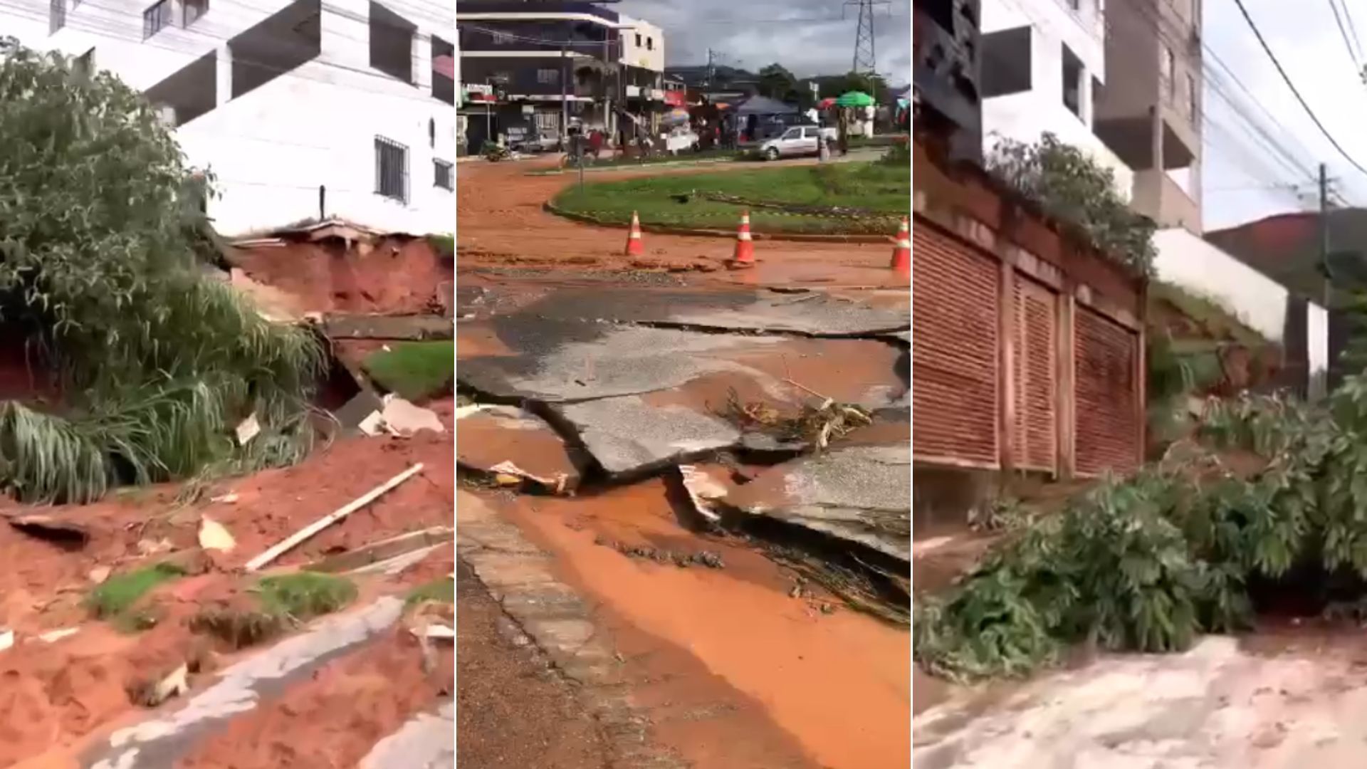 Deslizamento em Ipatinga (MG) deixa mortos e desaparecidos, afirma Bombeiros (2)