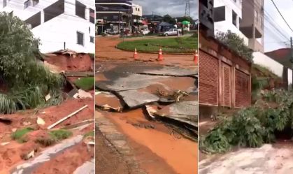 Chuva em Ipatinga: Cemaden alerta para risco alto de deslizamentos na região