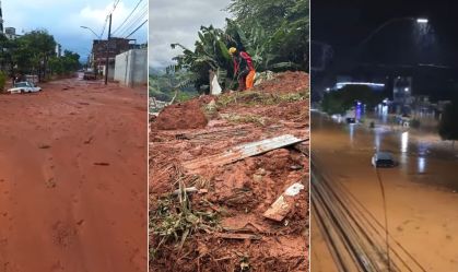 Romeu Zema anuncia visita a deslizamentos em Ipatinga (MG)