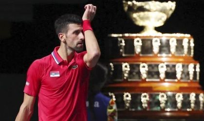 Copa Davis: Djokovic desfalca Sérvia contra Dinamarca