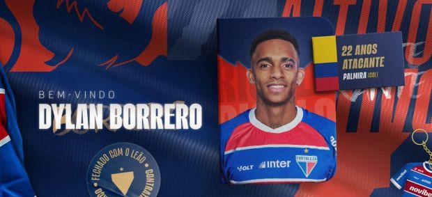 Dylan Borrero é o novo reforço do Fortaleza