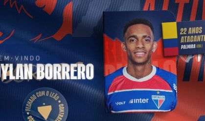 Dylan Borrero é o novo reforço do Fortaleza