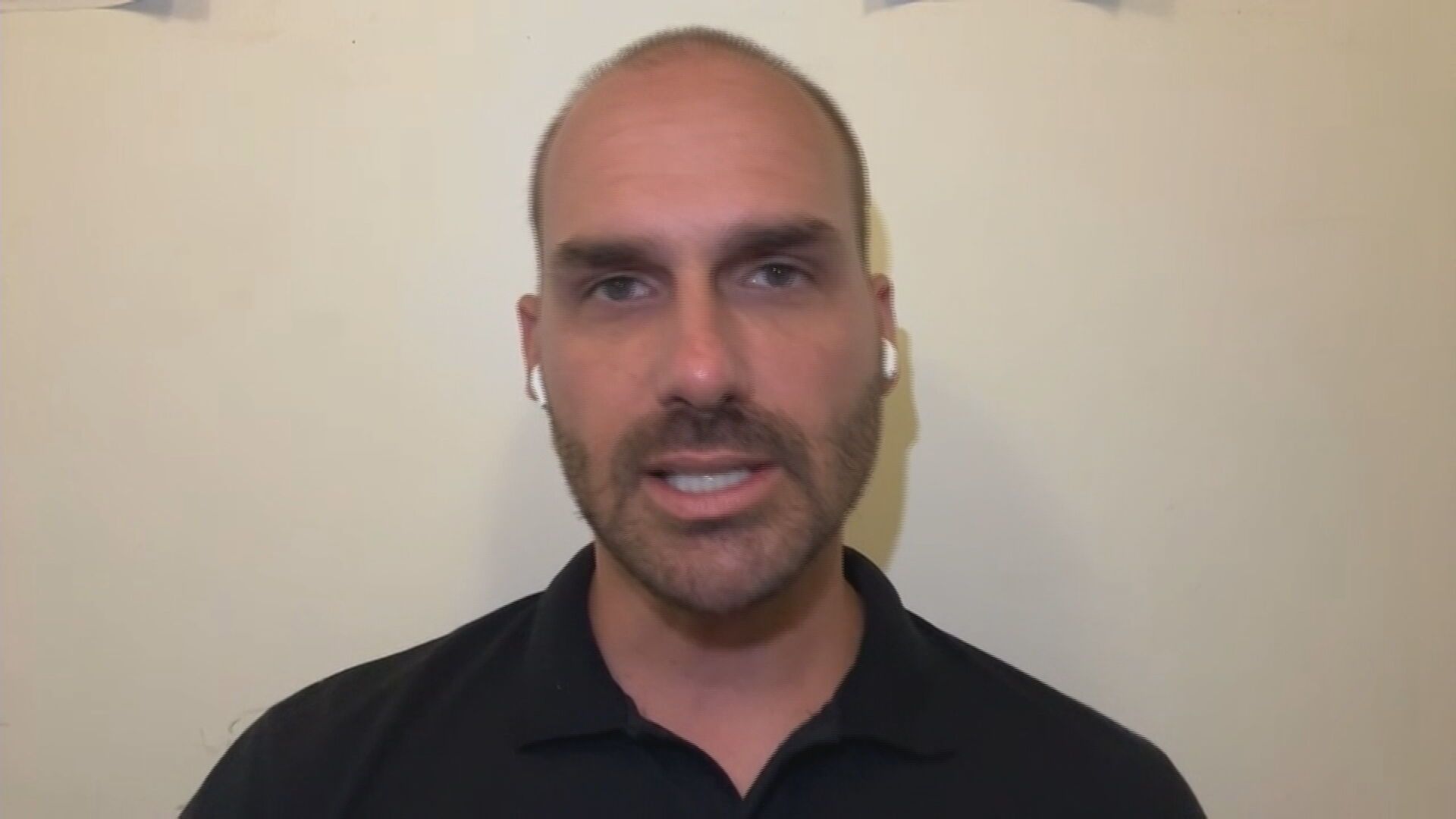Eduardo Bolsonaro em entrevista à CNN