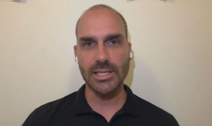 Eduardo Bolsonaro em entrevista à CNN