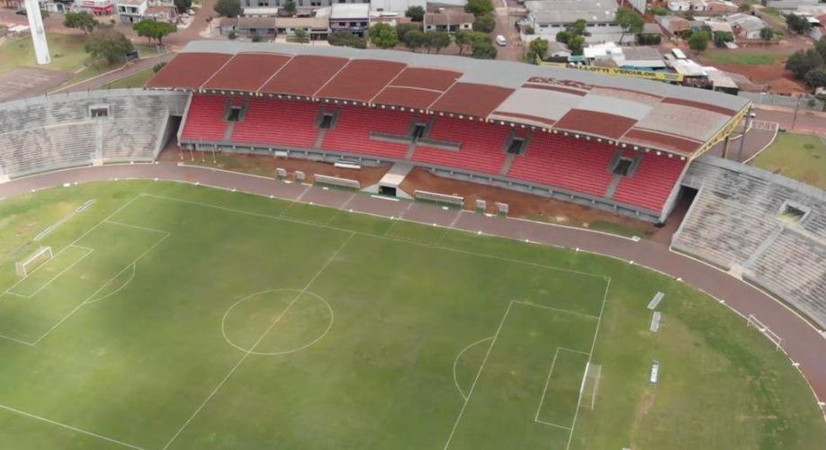 Estádio Olímpico Regional, em Cascavel