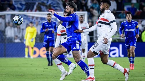 Cruzeiro e São Paulo se enfrentam nesta quarta-feira (15)