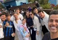 Ídolo do Cruzeiro, Fábio curte férias ao lado de Fernando Diniz nos EUA