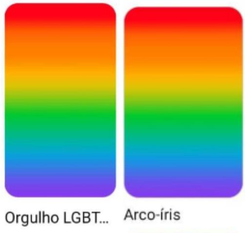Veja antes e depois da alteração de nomes dos temas • Reprodução