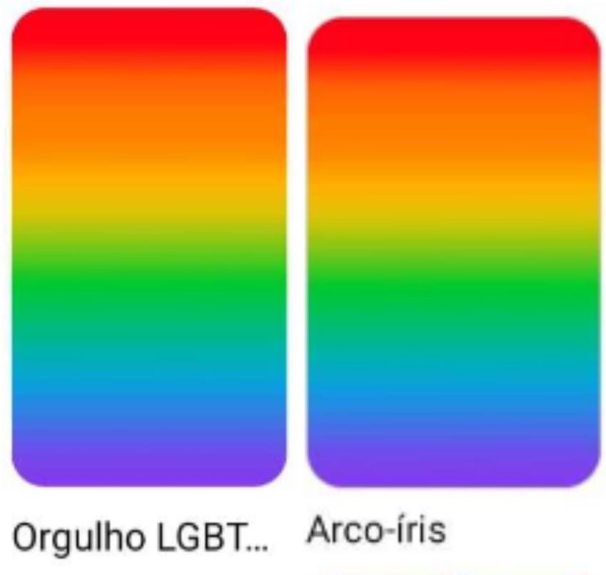 Veja antes e depois da alteração de nomes dos temas • Reprodução