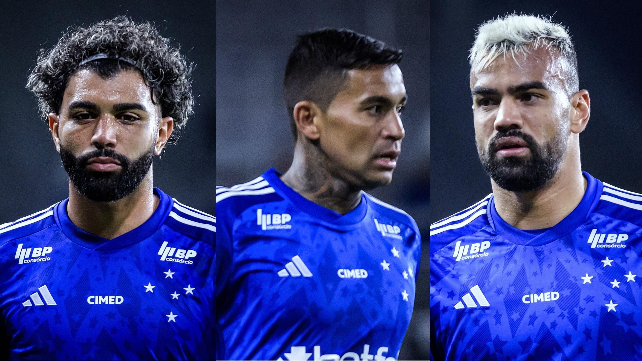 Gabigol, Dudu e Fabrício Bruno estão entre as grandes apostas para esta temporada do Cruzeiro
