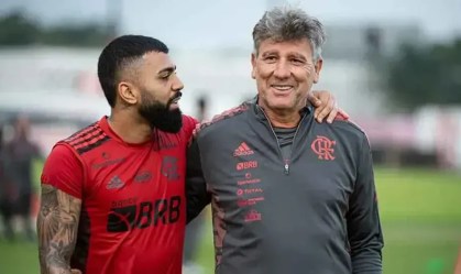 Cruzeiro: Gabigol viveu grande fase sob comando de Renato no Flamengo