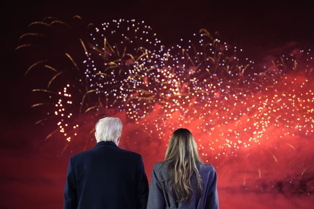 President's Reception And Fireworks Show Held At Trump National Golf Club