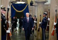 Veja a posse de Donald Trump como presidente dos EUA em fotos