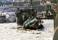 Há 43 anos, outro avião caiu no mesmo rio de Washington deixando 78 mortos