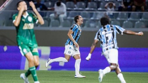 Grêmio vence, por 3 a 2, o Palmeiras pela Copinha
