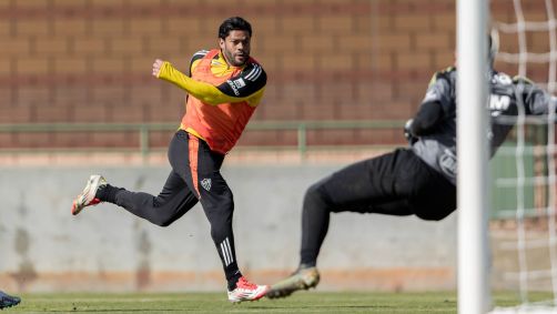 Hulk busca o primeiro gol pelo Galo nesta temporada