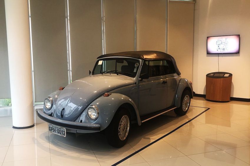 O Fusca do ex-presidente Itamar Franco • Divulgação/Memorial Itamar Franco