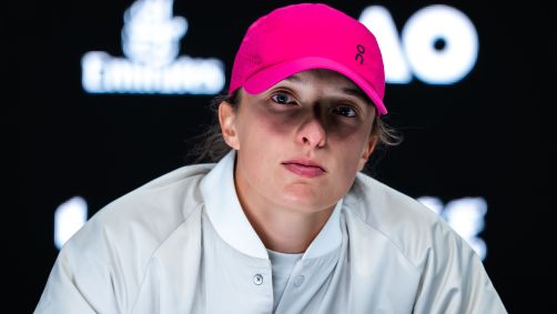 Iga Swiatek após derrota para Madison Keys