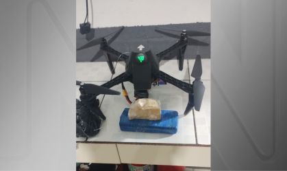 Polícia apreende drone que levava drogas para dentro de cadeia no RJ
