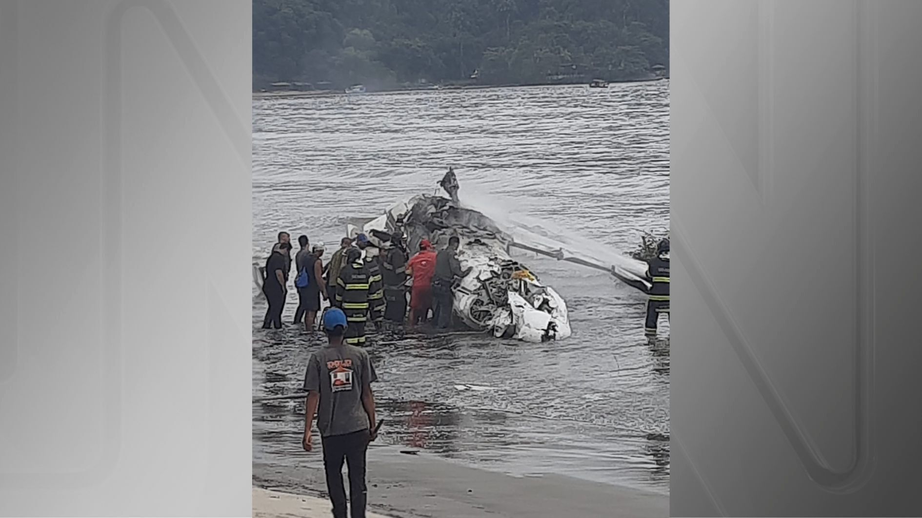 Queda de aeronave em Ubatuba