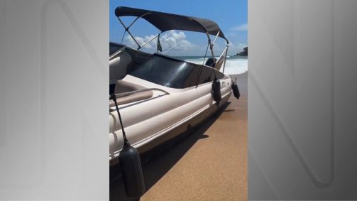 Lancha que desapareceu em Fernando de Noronha foi localizada no litoral do Ceará