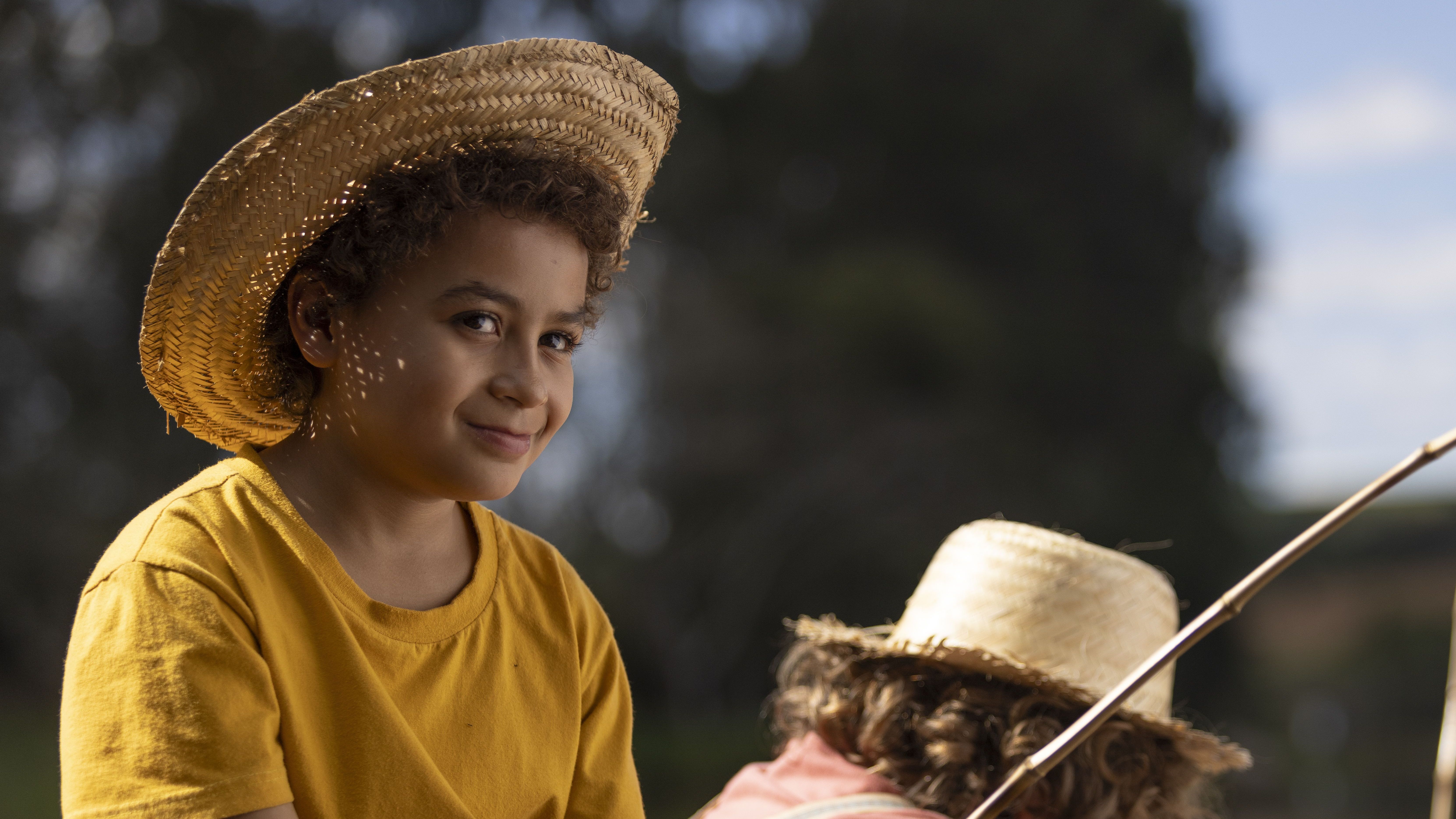 Isaac Amendoim viveu Chico Bento no filme "Chico Bento e a Goiabeira Maraviosa"