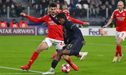 Champions: Juventus perde para Benfica e pode pegar Milan nos playoffs