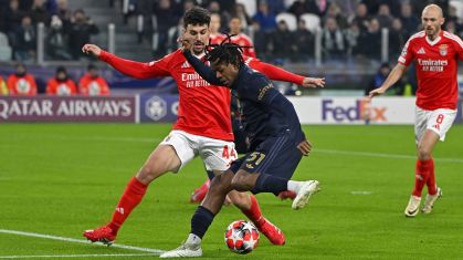 Benfica bateu a Juventus na Itália