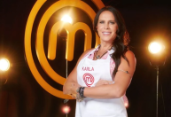 Karla Sofía Gascón, de "Emilia Perez", já participou de reality culinário