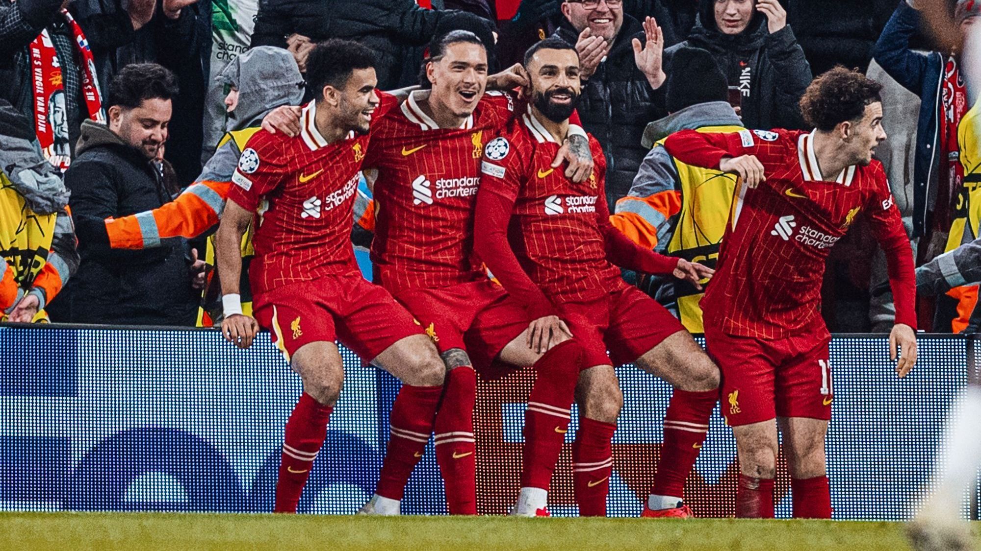 Liverpool está classificado para as oitavas de final da Champions League