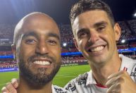 Veja comemoração de Lucas Moura na vitória contra o Corinthians