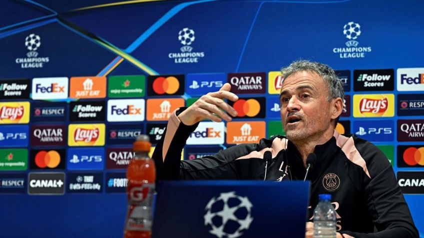 Luis Enrique, técnico do Paris Saint-Germain • Divulgação/Paris Saint-Germain