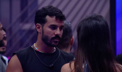 Mateus e Vitória Strada tiveram pequeno atrito em festa