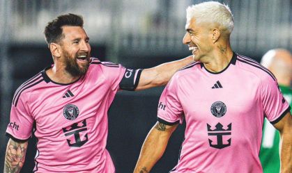 Messi e Suárez, jogadores do Inter Miami