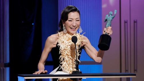 Michelle Yeoh ganhou o Prêmio do Sindicato dos Atores por "Tudo em Todo o Lugar ao Mesmo Tempo"