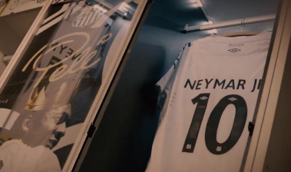 Santos oficializa retorno de Neymar