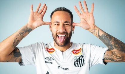 Efeito Neymar surte efeito nas redes sociais do Santos, que ultrapassa São Paulo e ameaça Palmeiras