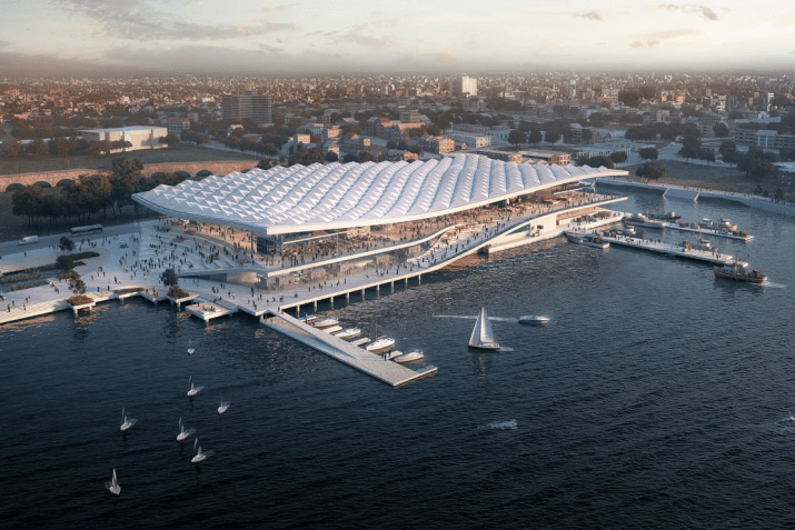 O novo Mercado de Peixe de Sydney em Blackwattle Bay • INSW