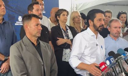 O prefeito de São Paulo, Ricardo Nunes (MDB)