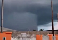 Fenômeno “parede de chuva” aparece no céu em MT; veja vídeo