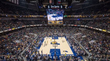 Gainbridge Fieldhouse, casa do Indiana Pacers