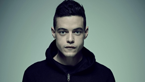 Rami Malek em Mr. Robot