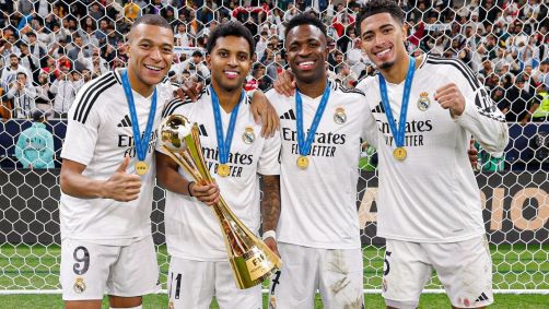 Mbappé, Rodrygo, Vinicius Júnior e Bellingham aparecem no top 10