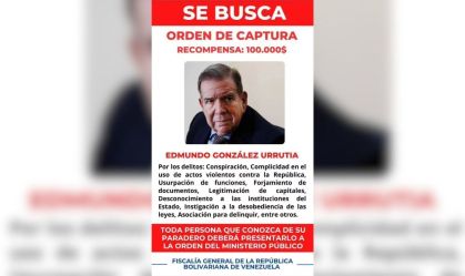 Recompensa Edmundo Gonzalez