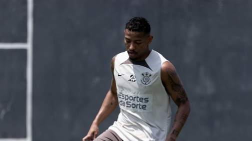 Ruan Oliveira durante passagem pelo Corinthians