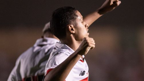 Ryan Francisco, joia da base do São Paulo