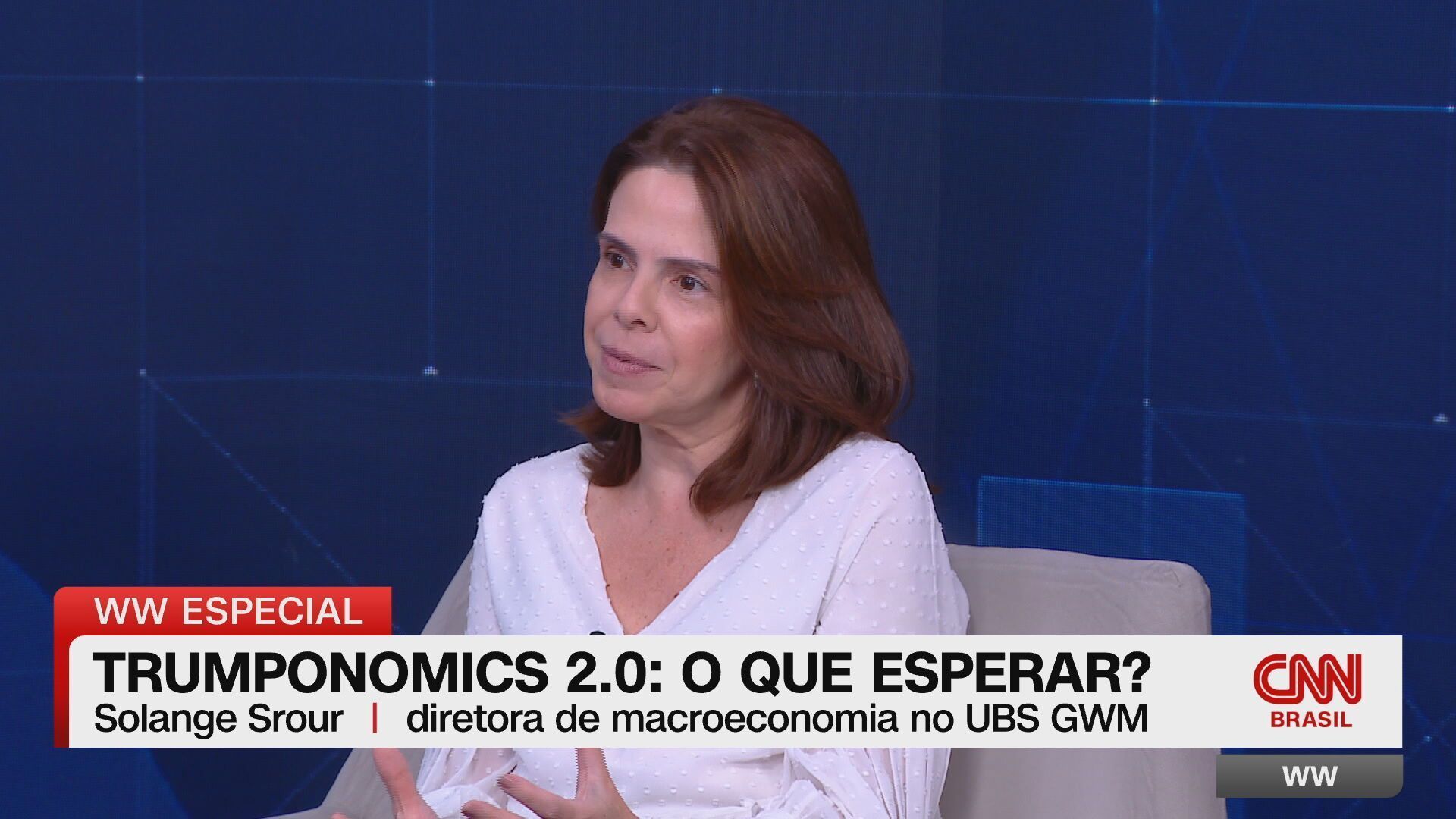 Solange Srour, diretora de macroeconomia para o Brasil no UBS Global Wealth Management