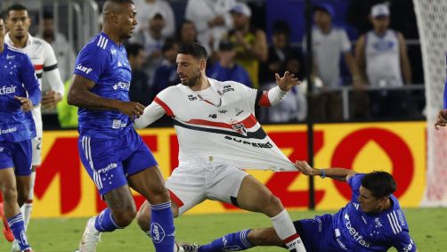 Cruzeiro e São Paulo se enfrentam nesta quarta-feira (15)