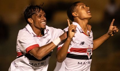 São Paulo durante disputa da Copinha 2025